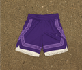Purple Lace Basketball Shorts